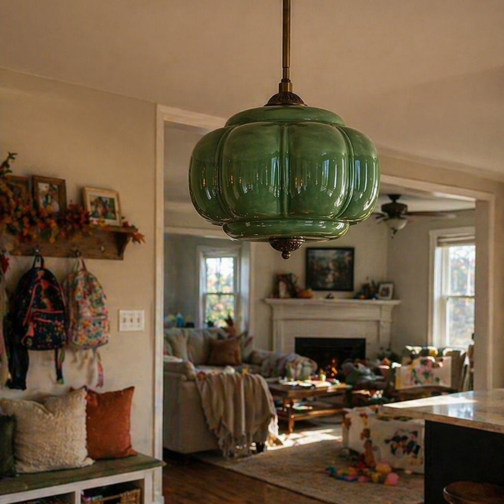Aura Semi-Flush Mount Pendant Light
