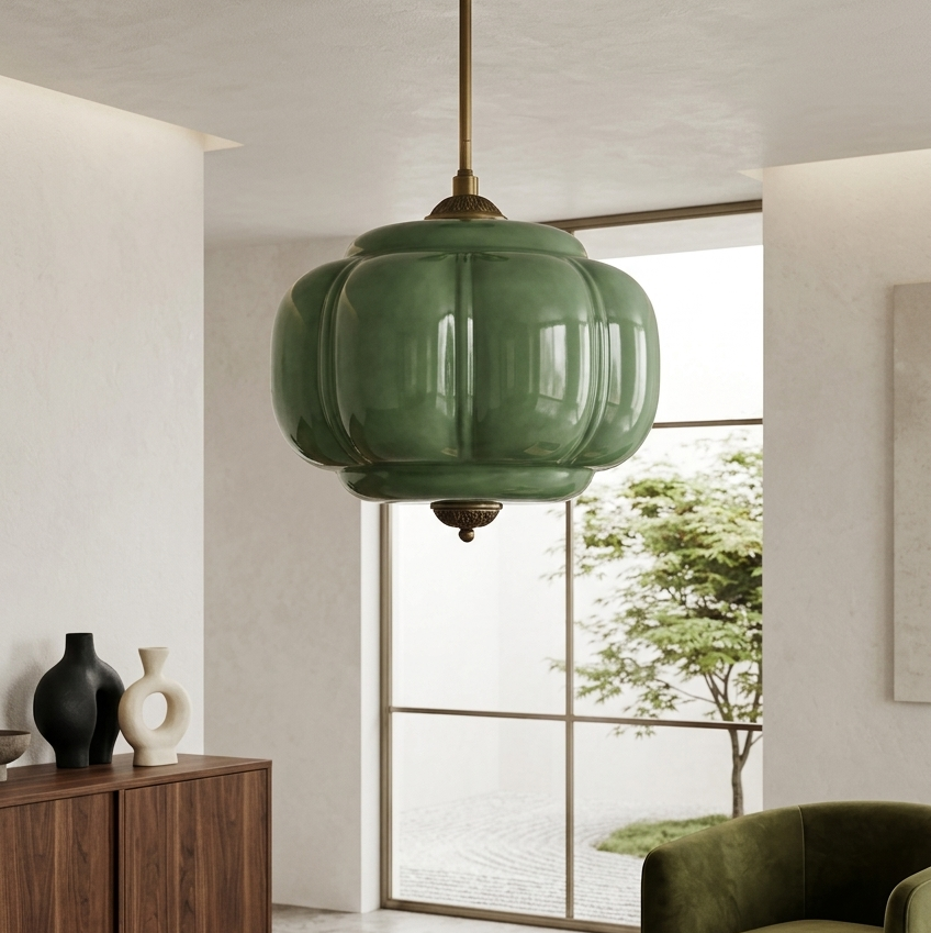 Aura Semi-Flush Mount Pendant Light